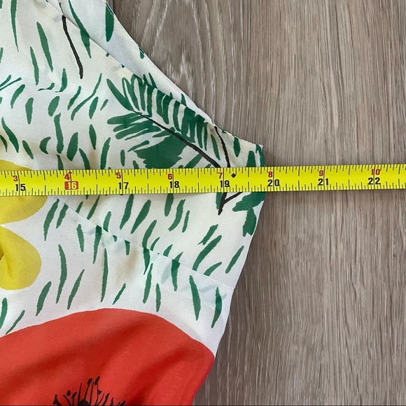 Anthropologie | ‘Girls From Savoy’ Silk Poppy Print Dress - Picture 9 of 12